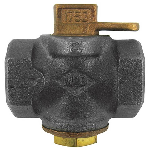 1" NPT McDonald Model 6276B High Pressure Gas Plug Valve 175psig Locking Tap for sale online 
